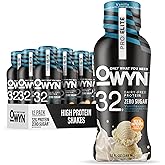 OWYN Only What You Need Pro Elite Vegan Plant Based High Protein Shake, Vanilla, 12 Pack, 32g Protein, Amino Acids, Prebiotics, Omega-3, Workout and Recovery, 0g Net Carbs, Zero Sugar, Keto