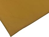 M and J Plain Mustard Polycotton Fabric 45in 112cm Wide 5 Metre 40+ Colours