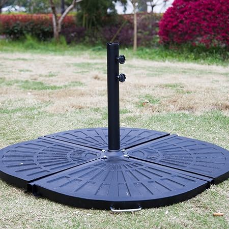 Amazon Com Yh 4pcs Patio Umbrella Base Stand Fan Shape Vintage