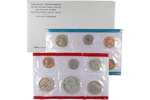 PROFILE COINS & COLLECTIBLES 1969 Uncirculated Coin Set U.S Mint Original Government Packaging OGP