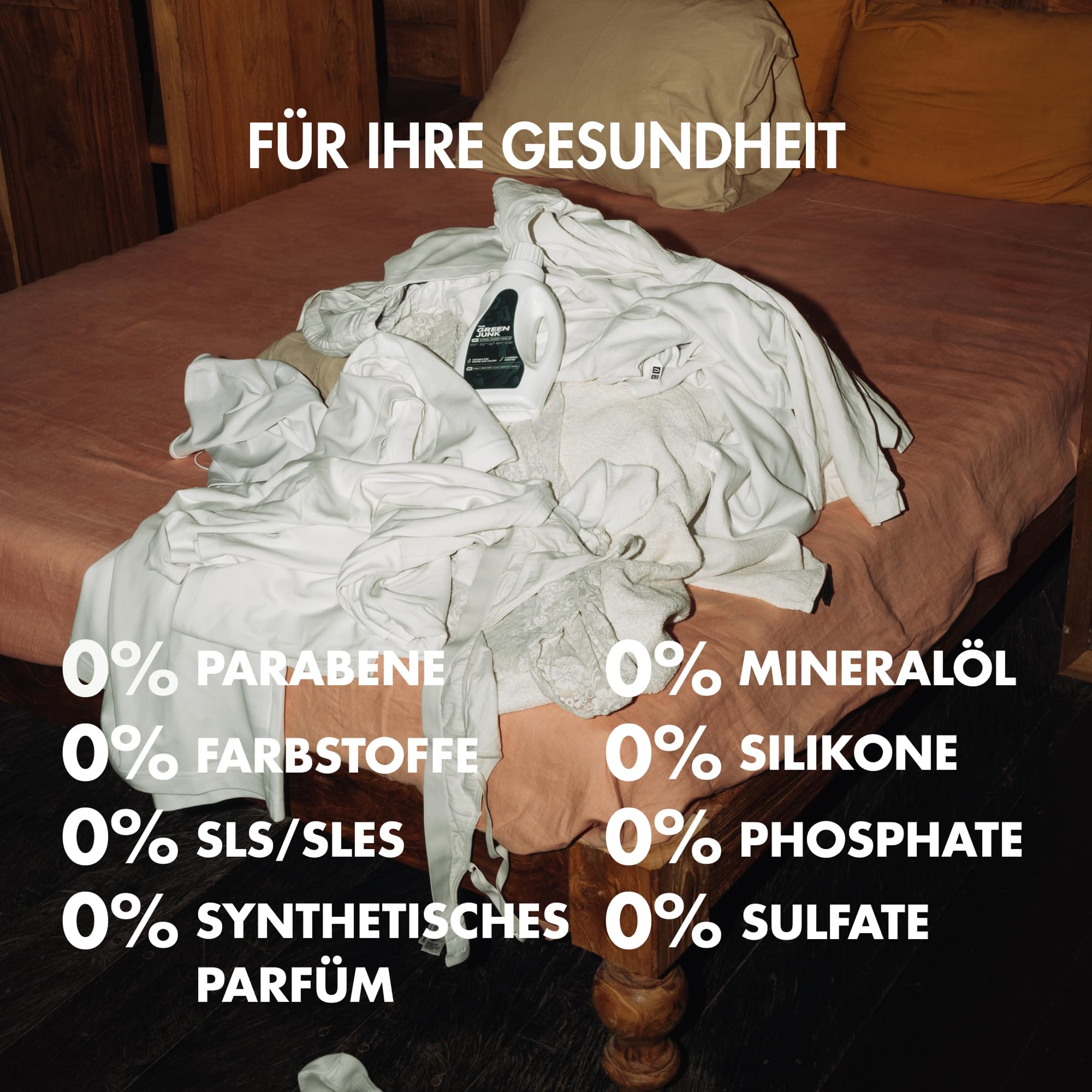 The Green Junk - 100% Natürliches Waschmittel Flüssig 5L - Flüssigwaschmittel - Baby Waschmittel - Öko - Sensitiv - Waschmittel Bio ohne Chemie - 167 Wäschen 2