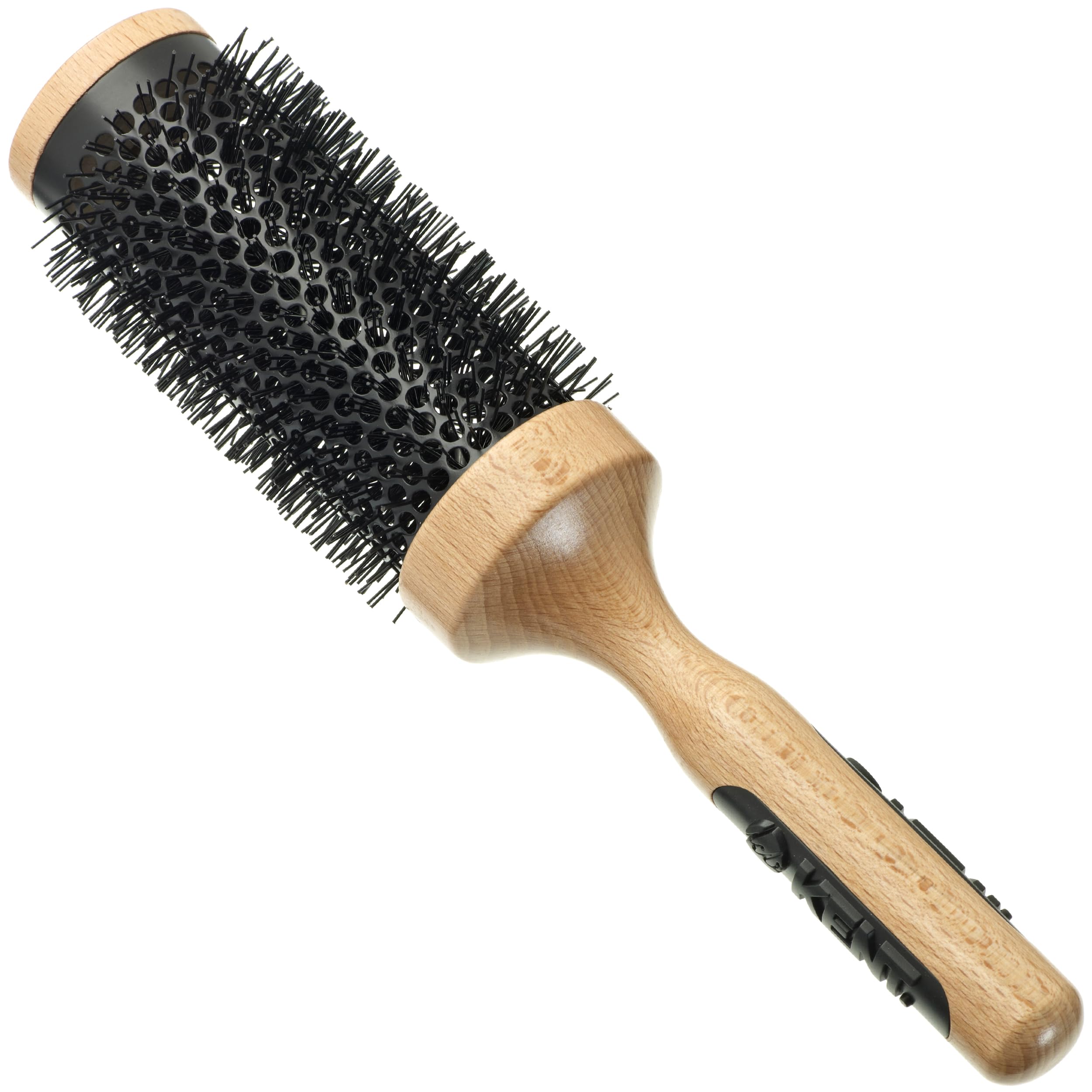 Kent Brushes Perfect for Curling, 56mm Ceramic Radial PF13 Brush, Ideal for Straightening or Creating Curls for Long Hair, Ceramic Round Brush
