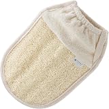 Hydrea London Organic Egyptian Loofah Spa Pad Mitt Body Exfoliator Bath Shower view 2