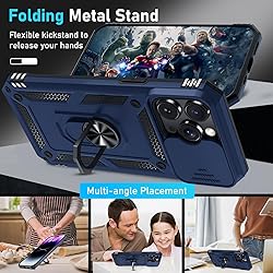 Janmitta Case for iPhone 14 Pro Phone Cover Built