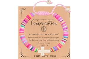 TAGOMEI Confirmation Gifts for Teen Girls Cross Bracelet for Girls Kids Teen Girl Gifts Trendy Stuff Christian Gifts for Women Religious Gifts for Teen Girls Daughter Granddaughter Sister Niece