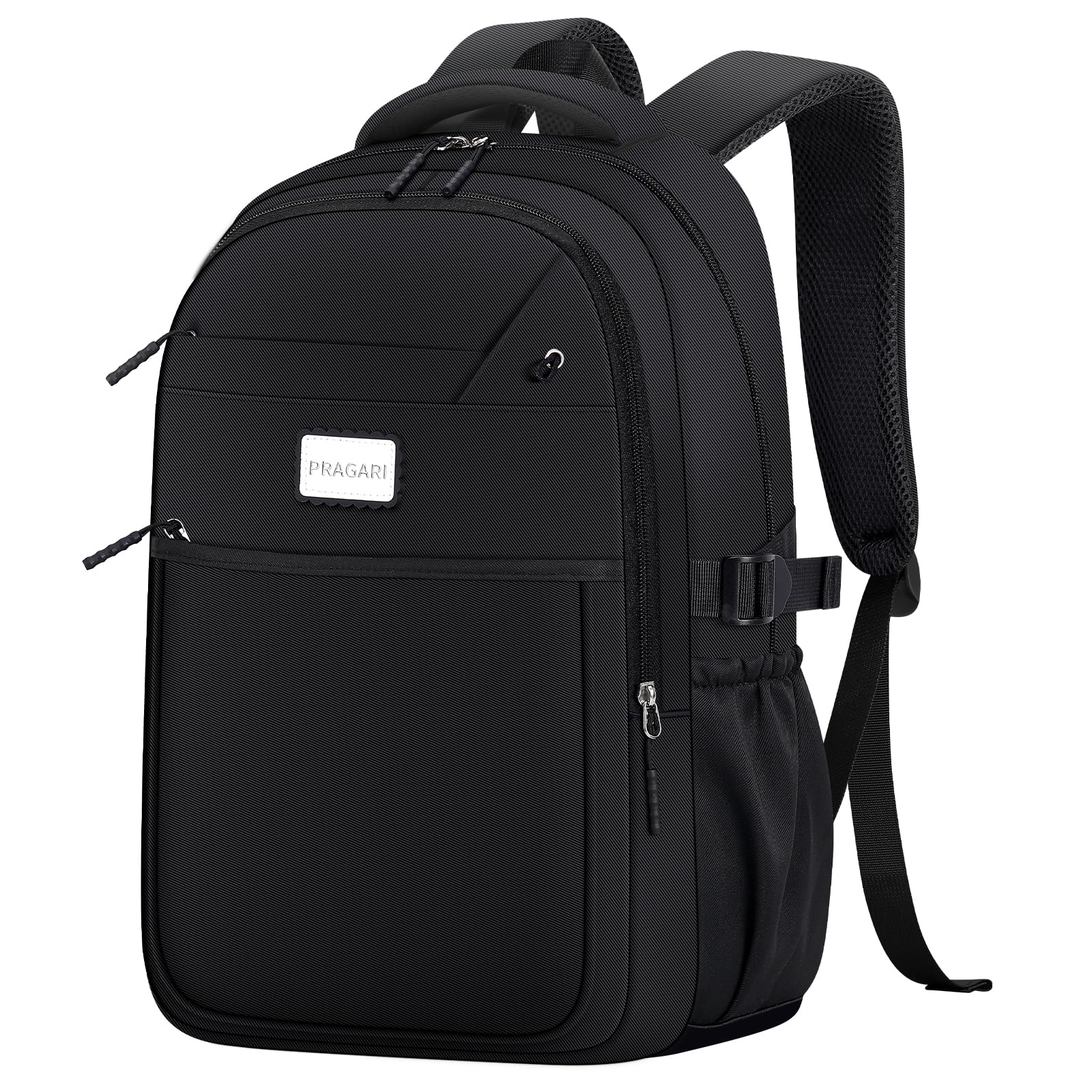 Aesthetic Black Backpack Cute Laptop Bag Teens Girls Travel Daypack