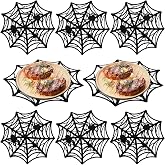 Halloween Spider Web Placemats Set of 6, 10.2