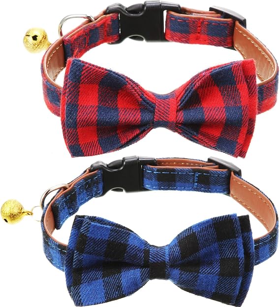 4x Verstellbare Haustier-Fliegen – Für Hunde & Katzen, Umfang 24–30 Cm, Smoking-Look Für Hochzeit & Party