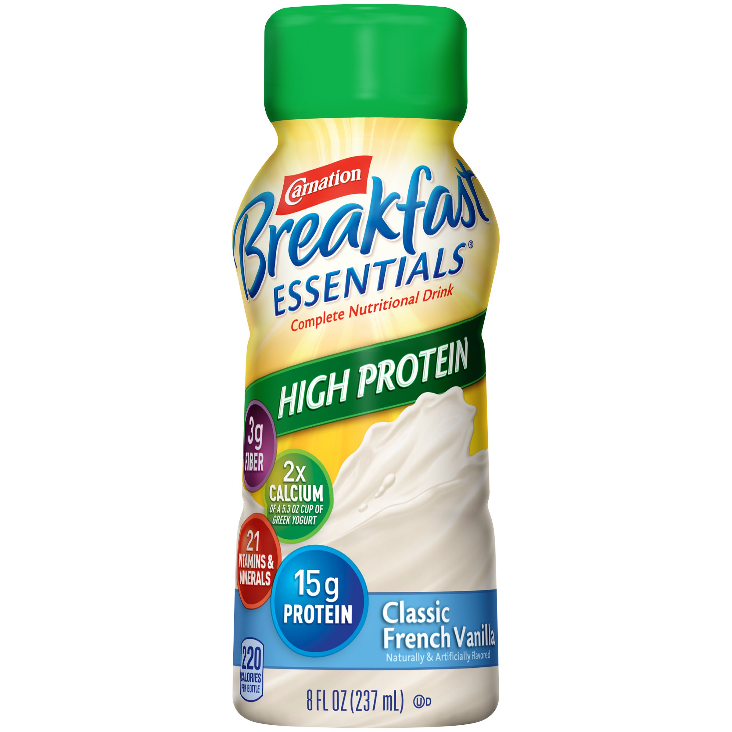 Carnation Breakfast Essentials ReadytoDrink, High