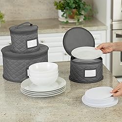 2 Pack 6" Small Plate Storage Case - China Storage