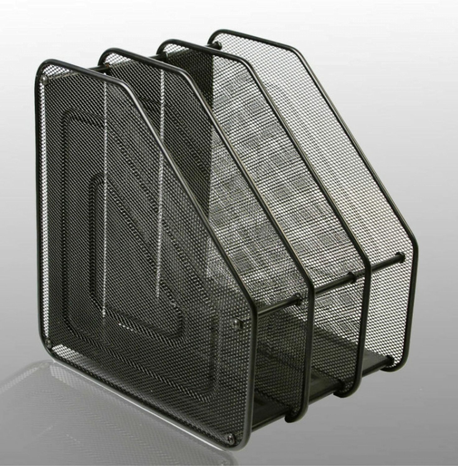 MG M&G 3 Tier Metal Mesh Magazine Stand / Document Holder Amazon.in