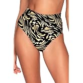 Sunsets Women's Standard Hannah Foldover High Waist Swimsuit Bikini Bottom