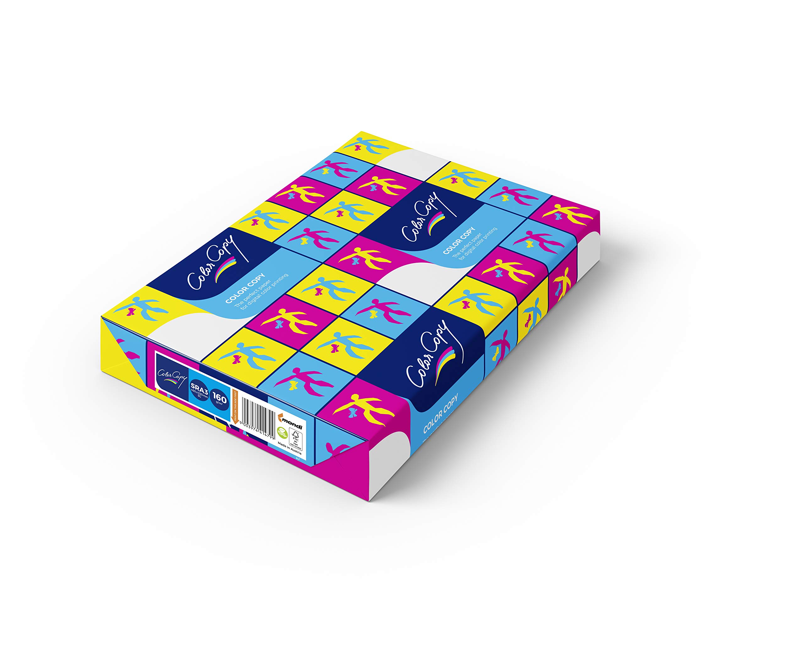 Color Copy 129867-250 Sheets Pack Multifunction Papel, 160g, 32x45cm