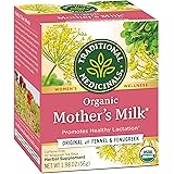 Traditional Medicinals Organic Mother's Milk Women's Tea 32ct (Pack of 3), Promotes Healthy Lactation for Breastfeeding Moms,