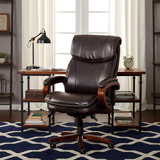 Amazon Com Lazboy Trafford Big And Tall Executive Office Chair
