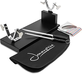 Schinkenhalter + Messer & Wetzstahl + Schinkenabdeckung + Küchentuch + Pinzette - Jamonprive