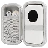 Aenllosi Hard Storage Case Compatible with Phomemo D30 Bluetooth Wireless Mini Label Printer.(Only Case,White)