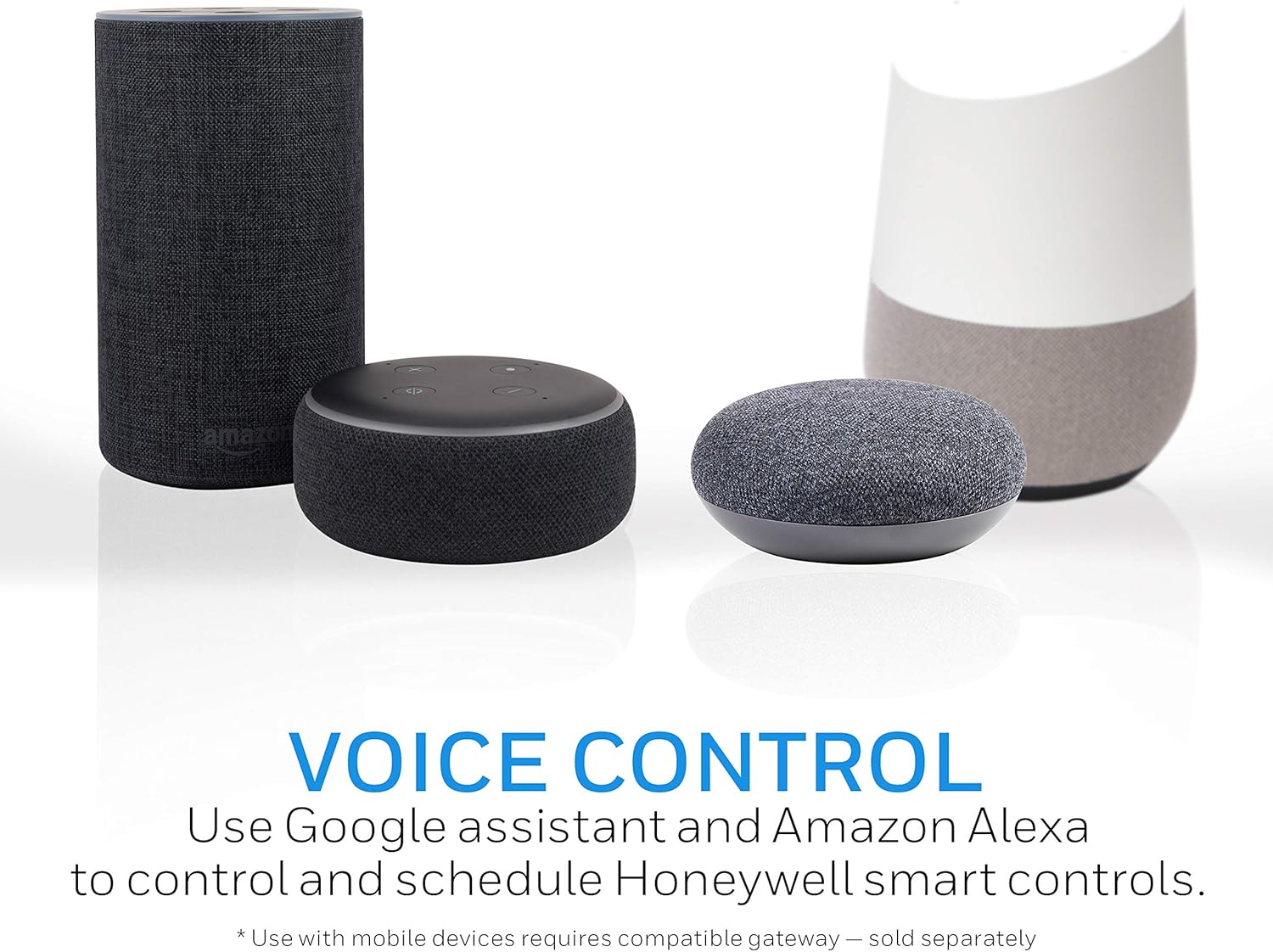 Honeywell UltraPro Add Smart Lighting Controls ONLY | NOT A STANDALONE Switch | White & Almond Paddles | for 3 4 & 5-Way Multi-Location Installations, 39350, White & Light Almond - - 