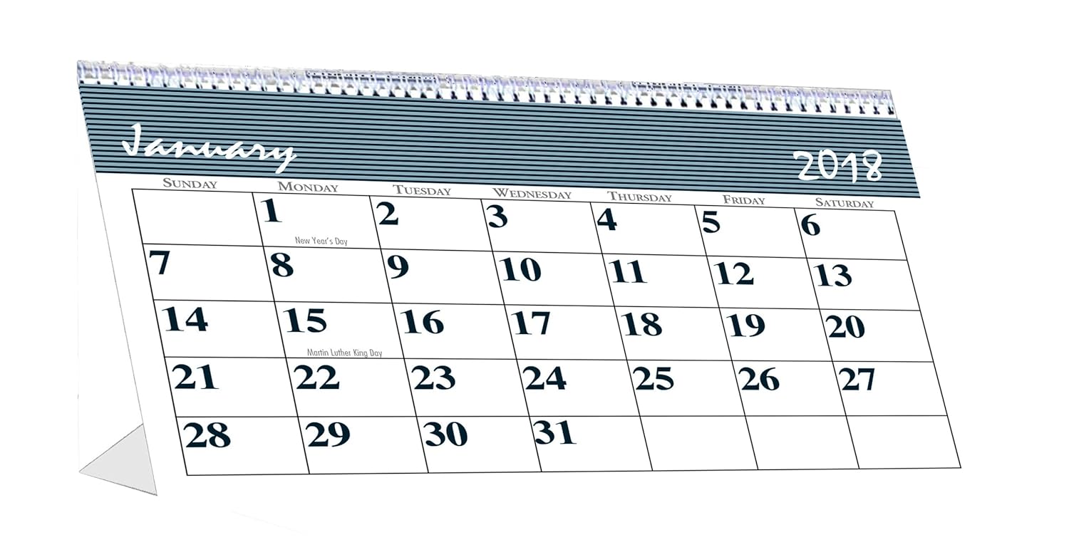 Best Small Upright Desk Calendar 2019