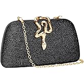 Glitter Clutch Purse for Women – Elegant & Dazzling Evening Bag, Sparkly Handbag for Magical Weddings & Special Moments