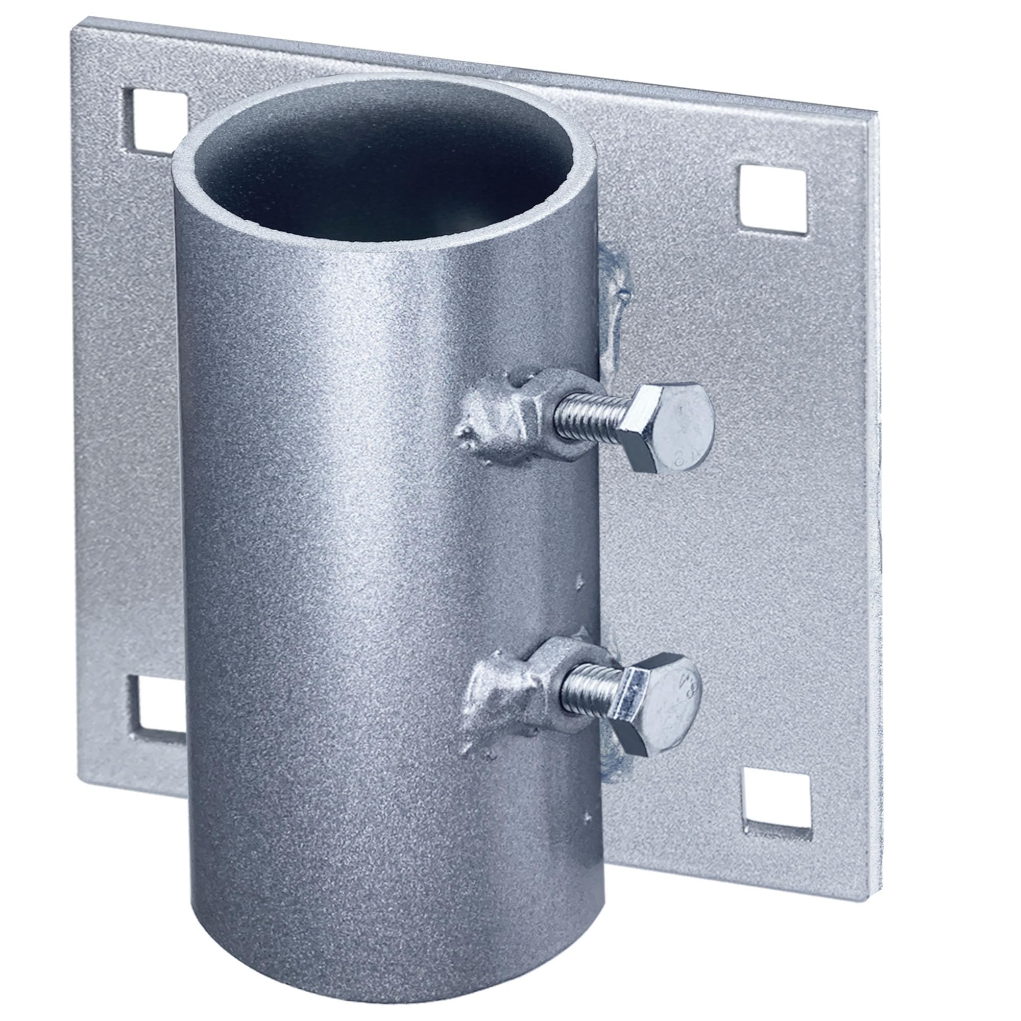 Photo 1 of Joewuzun 2 Pcs Heavy-Duty Stationary Side Leg Pipe for Boat Dock Welding, and Galvanized Finish - Ideal Dock Edge Hardware for Floating Dock Accessories with Adjustable Mounting Screws