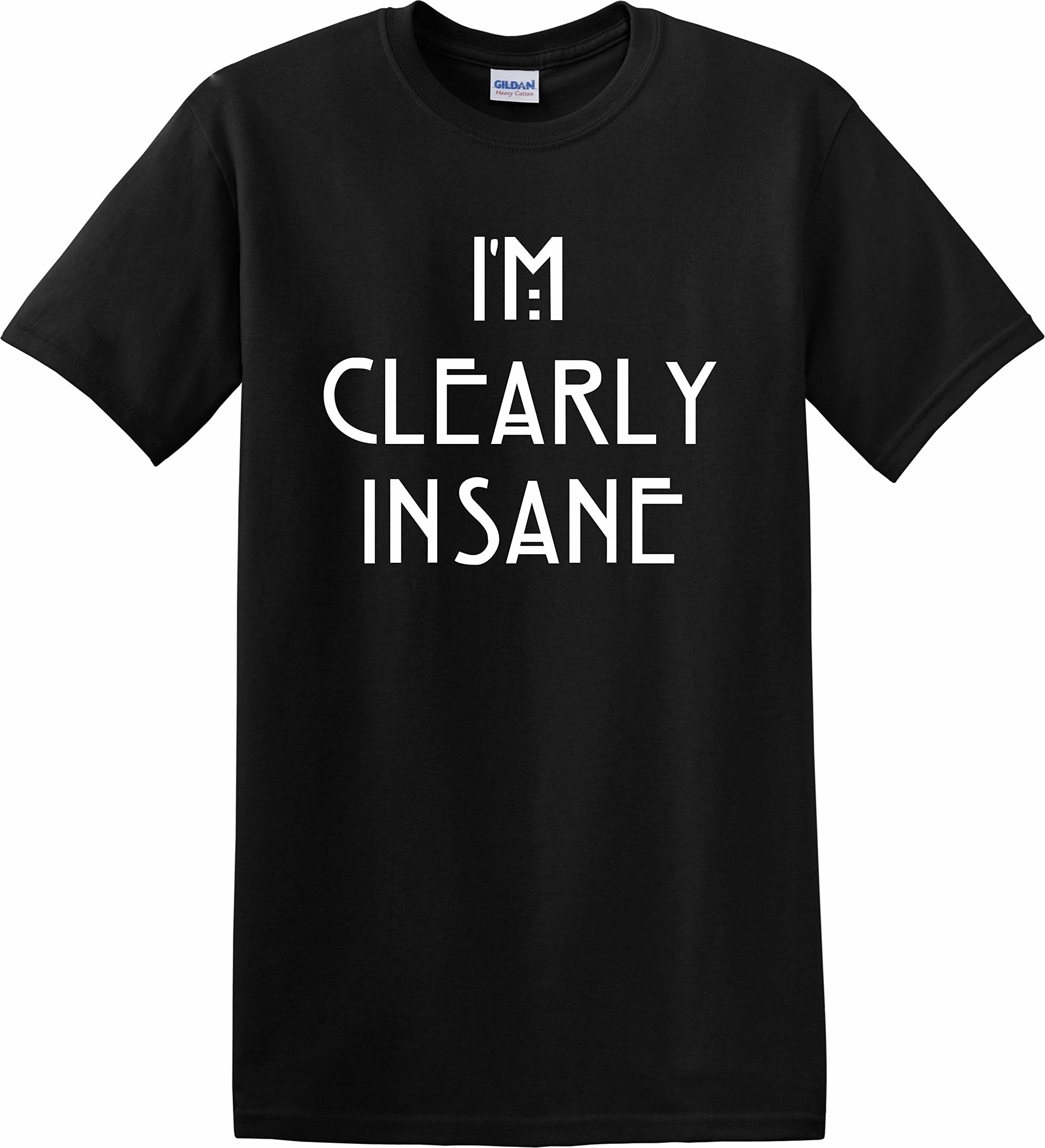 I'm Clearly Insane American Horror Story T-Shirt AHS Xmas Gift Dr Oliver Thredson Bloody Face Asylum