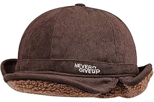 CLAPE Russian Trapper Ushanka Hat Eskimo Warm Pilot Cap Hats Earflaps Baseball Cap Visor Dad Hat for Outdoor Skiing