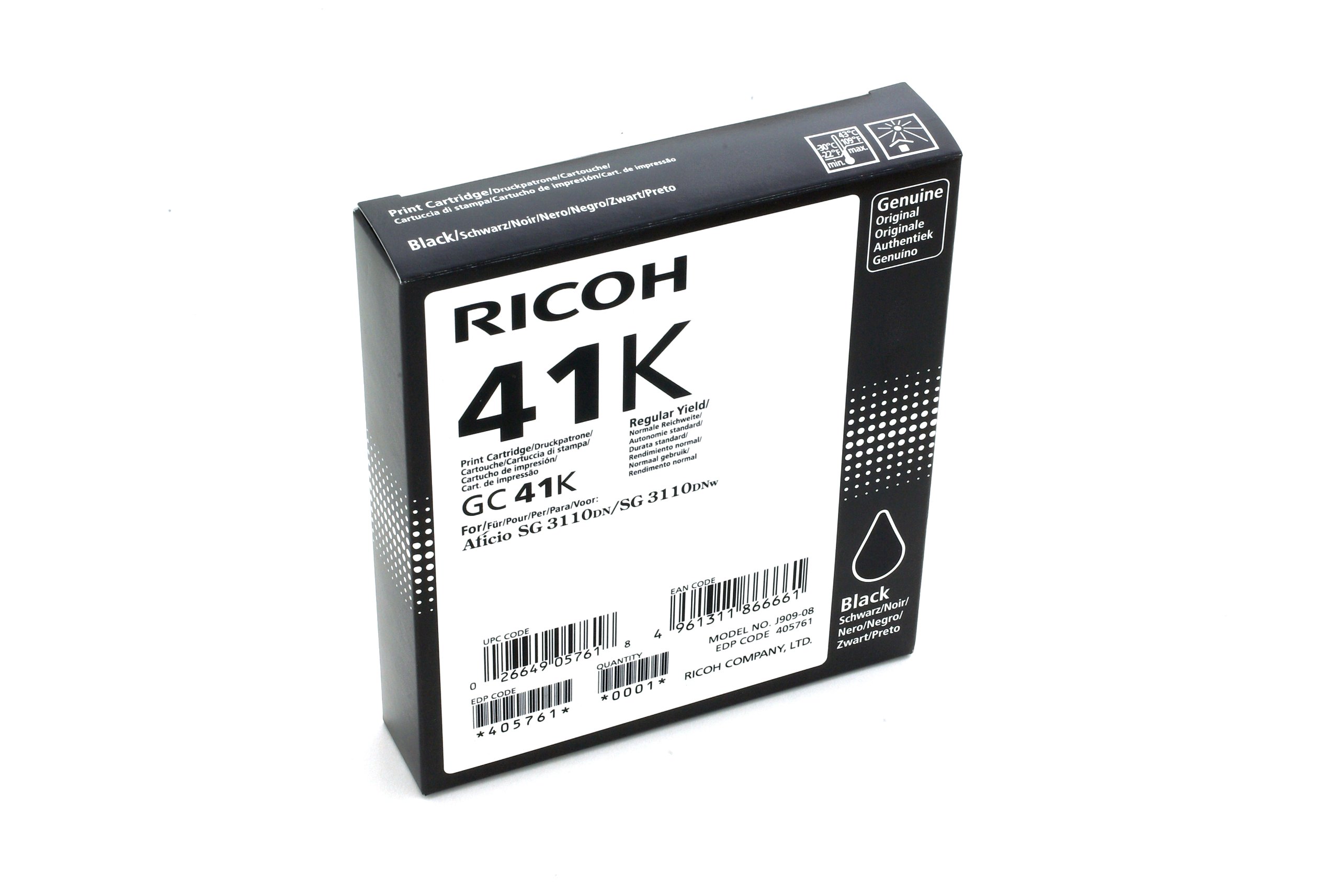 Ricoh Gel Regular Black 2.14K