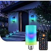 Linkind Smart Light Stick, Color and White Smart Light Bulb, 850lm | Works with AiDot, Alexa, Apple Home, Google Home, Halloween Decor, Custom Flame Effects, 50 Color Zones, 2.4GHz Wi-Fi, 1 Pack