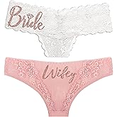 RhinestoneSash Bridal Shower Gift Set - Bride Panties - Boudoir Photoshoot Outfits - Sexy Lingerie Shower Gifts