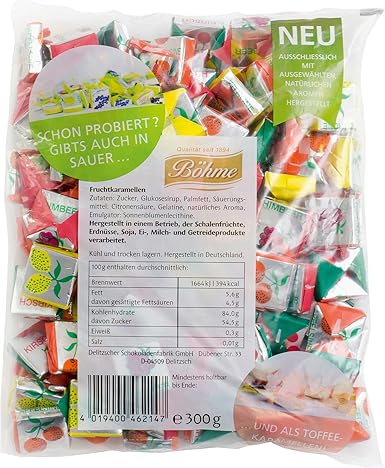 Böhme Fruchtkaramellen - 1 x 300 g