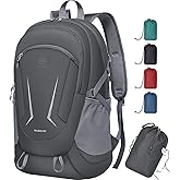 MIYCOO Backpack - Ultra Lightweight Packable Backpack for Travel Camping, Hiking Back Pack Waterproof Foldable Daypack for Men Women Grey