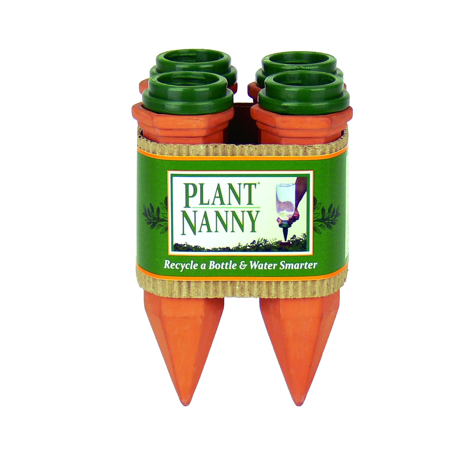 Plant Nanny 6053 4 Count Reciclar una Botella de plástico Juego ...