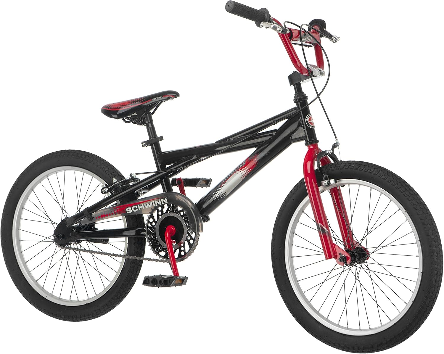 Boys 20 inch schwinn black throttle bmx bike Clearance