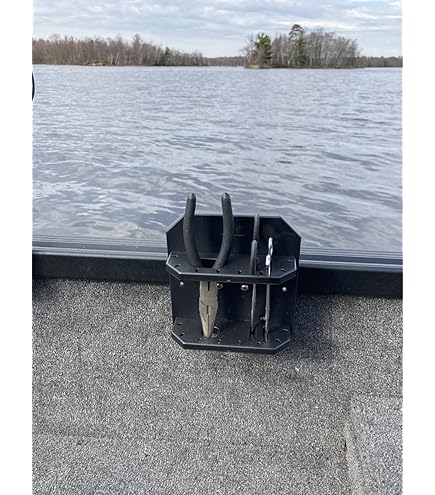 Amazon.com: Brocraft Rod Storage for Alumacraft Boat/AlumaTrac Bracket  System 3 Rods Storage : Sports & Outdoors