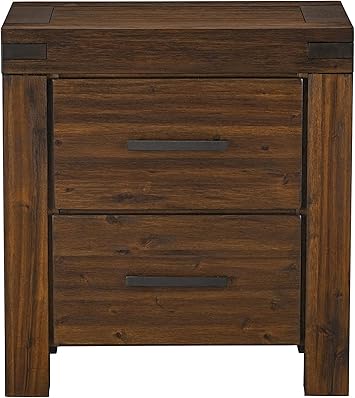 Amazon Com Standard Furniture Arbro Nightstand Brown Furniture Decor