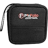 PinFolio&reg; Mini Show Pin Display Storage Book &ndash; Compact Pin Book for Disney Pins &amp; Enamel Pins | Holds 48 1" Pins