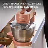 Kenwood Go KZM35.000RD Stand Mixer 4L 800W Space Saving Compact view 2