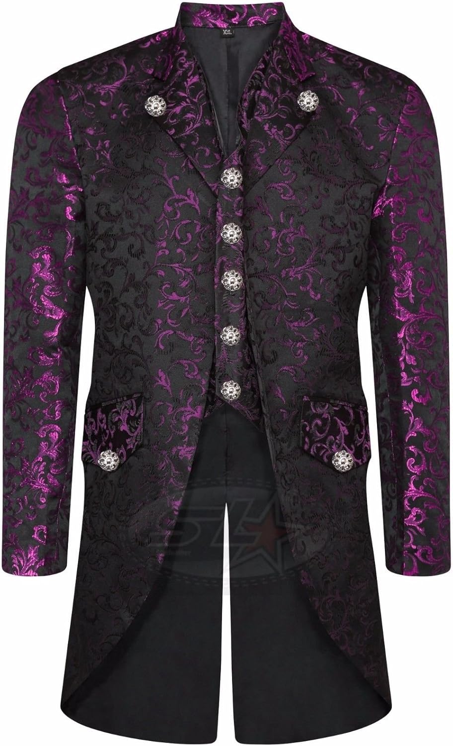 12 Colours Mens Steampunk Multi Colour Tailcoat Jacket Gothic Victorian
