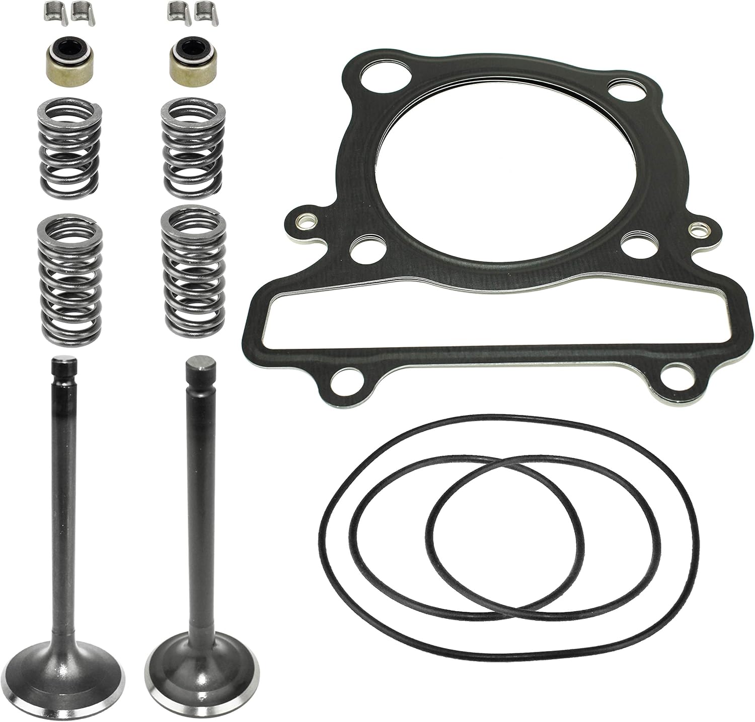 Caltric Cylinder Head Valve Gasket Kit fits Yamaha Warrior