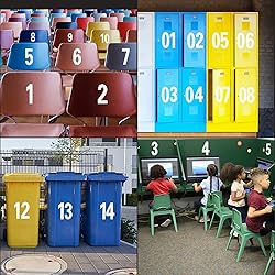 White Mailbox Numbers Reflective - 5 Sets Mailbox