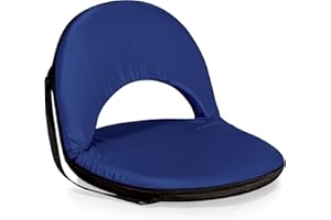 ONIVA - a Picnic Time brand - Oniva Stadium Seat - Reclining Bleacher Seat with Back Support - Portable Recreation Recliner - Beach Seat