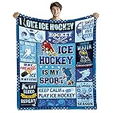 Wazzio Hockey Gifts for Boys Men Dad, Ice Hockey