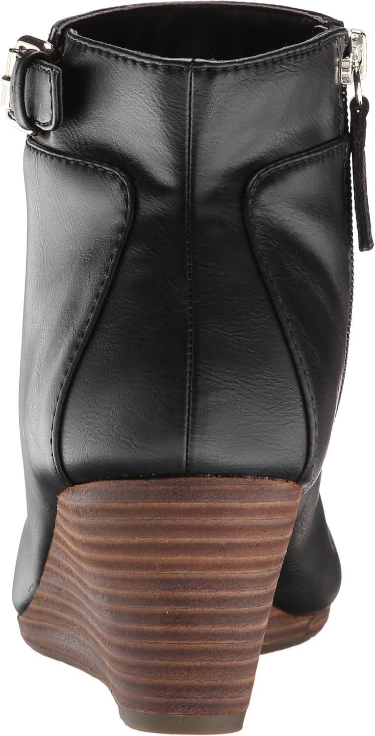 dr scholl's daina wedge bootie