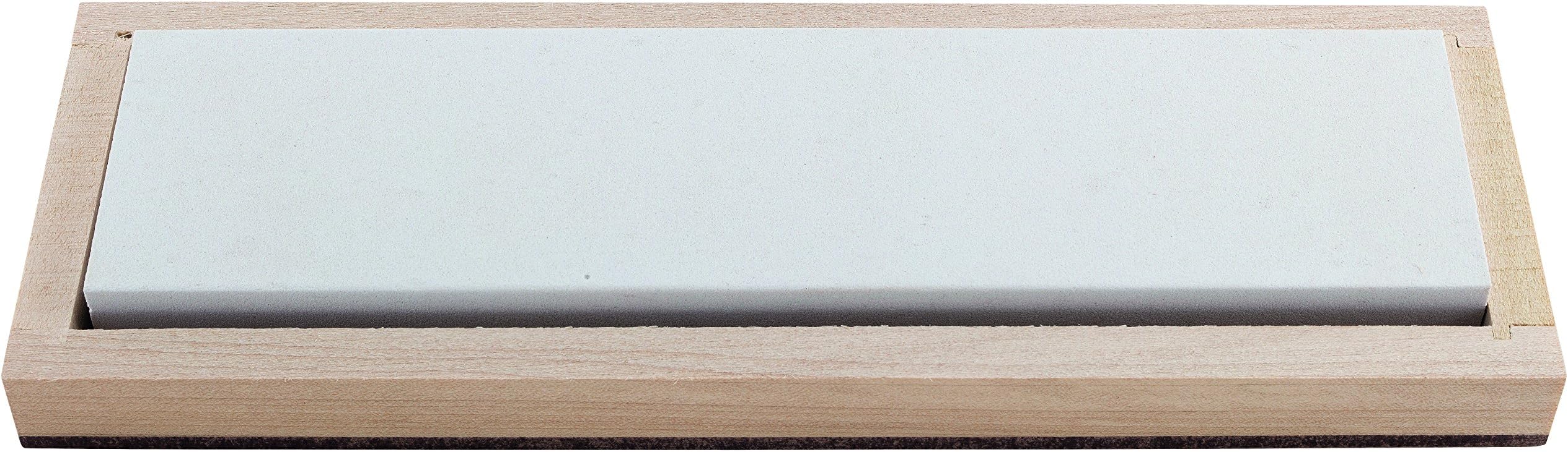 RH PREYDA Hard Arkansas, Bench Stone, Grain 800-1000, Stone 200 x 50 x 19 mm, Wooden Box