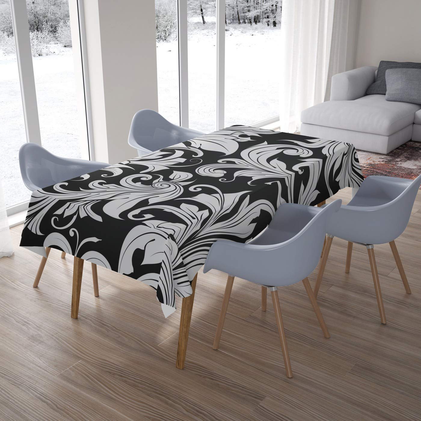 Bonamaison Kitchen Decoration, Tablecloth, 140cm x 200cm - Designed and Manufactured in Turkey