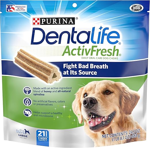 amazon dog dental chews