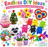 FunzBo Arts and Crafts Kit for Kids Toddlers 4 5 6 7 8 9 All-in-One view 3