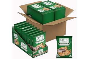 TATE'S BAKE SHOP Tate’s Bake Shop Chocolate Chip Cookies, 16 – 2 Cookie Snack Packs (2 Boxes)