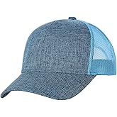 TSSGBL M, L, XL, XXL Snapback Trucker Hats Baseball Caps Adjustable Blank Mesh Back Ball Caps for Men Women